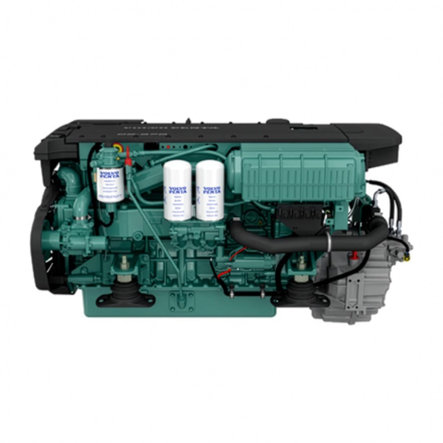 Volvo Penta D6-330 Aquamatic Sterndrive marine diesel engine 330hp